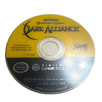 Baldur's Gate Dark Alliance (Gamecube)(Disc Only) - Image 1 of 4