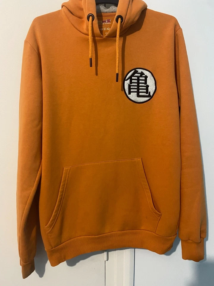 Sweat à Capuche Dragon Ball Z Celio Orange Taille M – DBZ Fan Manga Collector - Photo 1/4