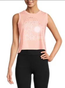 Camiseta sin mangas SPIRITUAL GANGSTER Crea tu propia Magic Crop talla pequeña nueva con etiquetas rubor - Imagen 1 de 7