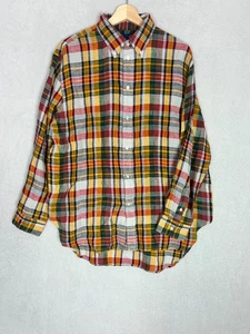 Polo Ralph Lauren, Men's Multicoloured Checked Long Sleeve Linen Shirt, Size M - Picture 1 of 9