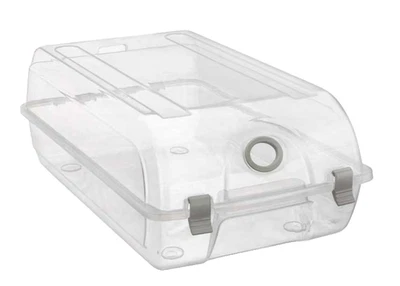 SCATOLA PORTA SCARPE CONTENITORE ORGANIZER PORTASCARPE SALVASPAZIO 30*17*10 - Immagine 1 di 4