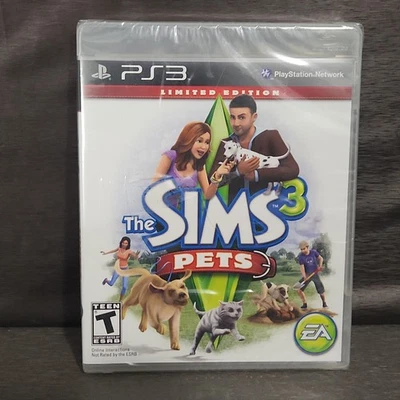 The Sims 3 Pets Limited Edition PlayStation 3 PS3 Video Game EA Sealed - Image 1 of 4