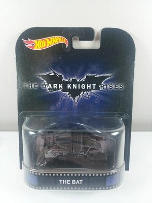 Hot Wheels 2016 Retro Entertainment The Dark Knight Rises - The Bat - B6 - Image 1 of 2