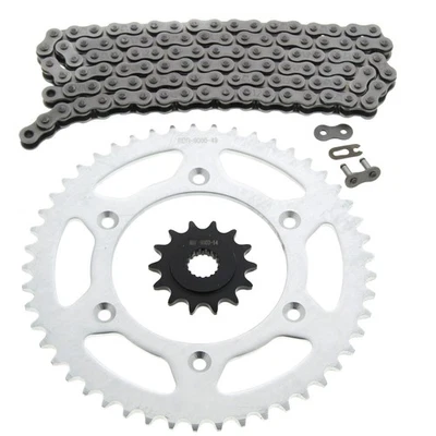 Cadena y piñón Honda CR250R 250 2002-2005 / 1988-1991 CR500R 500 13/49 116L Foto 1 de 4