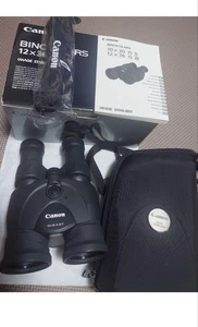 Canon BINOCULARS 12x36 IS III Black W/BOX - Picture 1 of 7