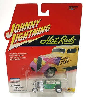 Johnny Lightning 1/64 Scale 442-02 - Hot Rods 1923 T-Bucket - Green - Image 1 of 4