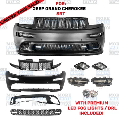 Front Bumper Assembly  For 2014 2015 2016 JEEP  Grand Cherokee SRT SRT8 - Image 1 of 4