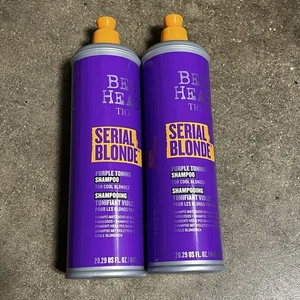 2x BeDHeAD Serial Blonde Purple Toning SHAMPOO - 20.29 US FL OZ - Picture 1 of 2