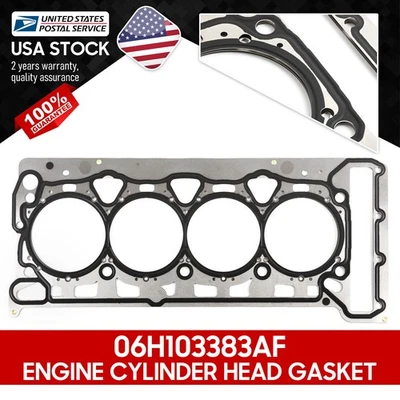 For 2009-2015 Audi A4 Quattro 2.0L Engine Cylinder Head Gasket 06H103383AF OE - Imagem 1 de 4