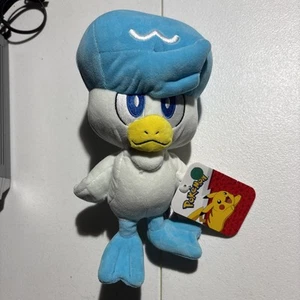Pokemon Quaxly Plüschfigur Blaue Ente Tomy Toys Stofftier Nintendo 10 Zoll NEU mit Etikett - Bild 1 von 6