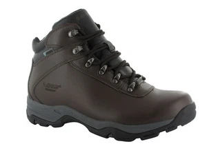 Hi Tec Eurotrek III Impermeable Botas En Chocolate Oscuro en Talla 7 to16 - Imagen 1 de 14