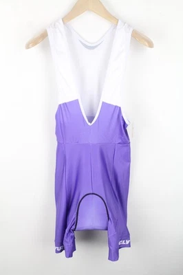 Ugly Frog Damen Overall M Lila Weiß Ärmellos Gepolstert Fahrrad one piece - Bild 1 von 4