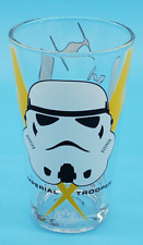 Nice GALACTIC EMPIRE IMPERIAL TROOPER Novelty Drinking Glass Pre-owned 6" Tall