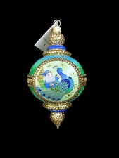 Sold Out 2020 Patricia Breen Peacock Twirl Ornament