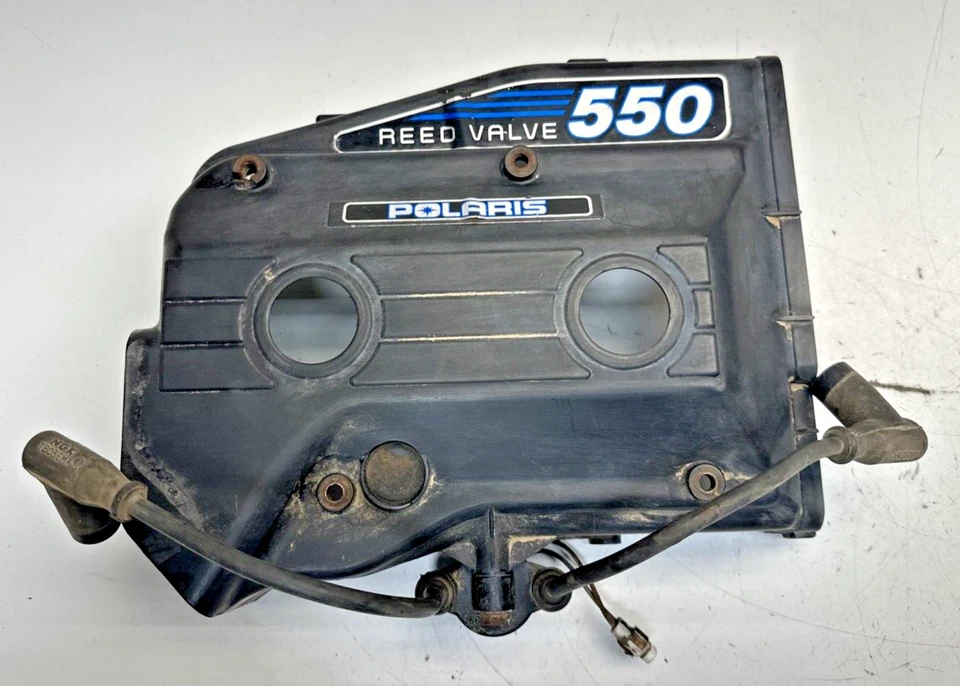 OEM 2002 Polaris Trail 550 Snowmobile Cylinder Head Shroud - Image 1 of 4