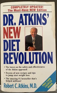 Dr. Atkins New Diet Revolution by Robert C. Atkins M.D. (2001, Paperback) - Picture 1 of 2