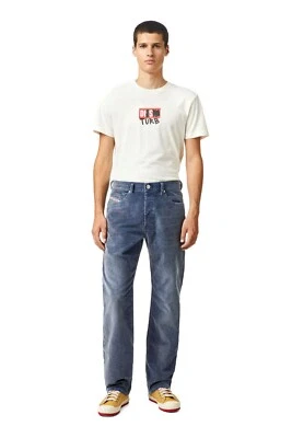 Pantalones de pana Diesel D-MACS azul talla 29 Foto 1 de 3