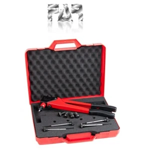 FAR KJ21 RIVETTATRICE MANUALE A LEVA PER RIVETTI INSERTI FILETTATI DA M3 A M8 - Imagen 1 de 5