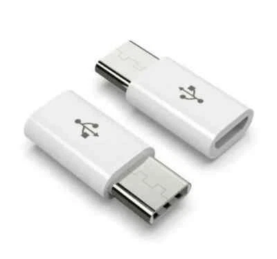2x Micro USB Female to Type C Male Converter USB C Adapter Converter Adapter UK - Image 1 of 4