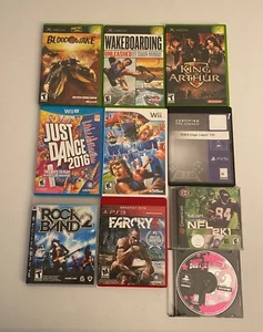 Assorted Lot Of Various Video Games Xbox PlayStation 3 Wii Dreamcast - Picture 1 of 1