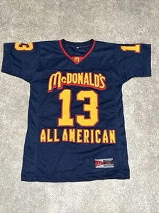 Dan Marino McDonald’s All American #13 BLUE Jersey Sz SM Football NFL RARE - Picture 1 of 6