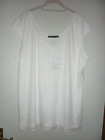 ANTTHONY FULLY LINED SLEEVELESS CREAM COLOURED LACE TOP 2XL NEW WITH TAGS QVC