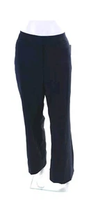 Ellen Tracy weites Bein moderne Hose Pants Admiral blau Größe 10 mittelhoch neu mit Etikett $ 89 - Bild 1 von 5
