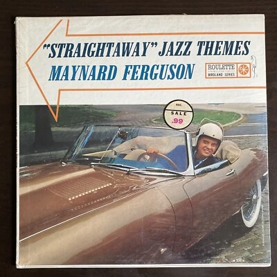 MAYNARD FERGUSON -(LP)- "STRAIGHTAWAY" - JAZZ THEMES - ROULETTE - Still Sealed - Image 1 of 2