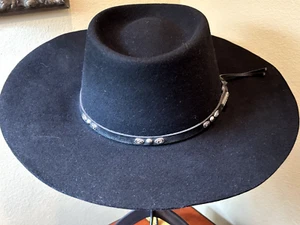 Black Stetson X2X Hat - Picture 1 of 11