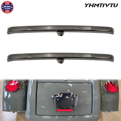 Smoke LED Fender Blades Brake Running Tail Light Fit For Harley Tri Glide 09-UP - Image 1 of 4