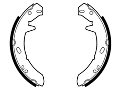 Delphi LS1867 Brake Shoe Set