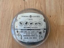 Vintage GE Type I-70-S Kilowatt Hours Power Meter CL200 240V 3W FM2S TA30 60Hz