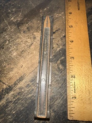 Printing Block ( Old Tool?? ) Copper Face, Nice Image - Image 1 of 4