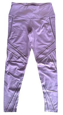 Leggings activos deportivos Victoria Secret para mujer con bolsillos adornos de malla talla S rosa Foto 1 de 4