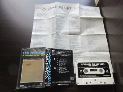 Led Zeppelin In Through The Out Door Japan Cassette Tape Page Plant PKF-5081N - Image 1 of 4