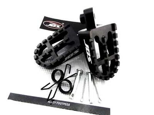 YAMAHA XT600 84-95 JBS NEGRO CNC BILLET ALEACIÓN JUEGO DE ESTRIBERAS PAR REPOSAPIÉS REPOSAPIÉS - Imagen 1 de 6