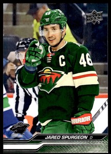 2023-24 Upper Deck Series 1 Jared Spurgeon #91