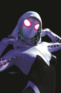 🔥 EDGE OF SPIDER-VERSE 2 FACSÍMIL MIKE MAYHEW VARIANTE VIRGEN SPIDER-GWEN ¡NUEVO! - Imagen 1 de 1