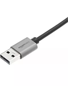 Amazon Basics Adattatore Ethernet USB 3.0 Gigabit in Alluminio, Plug & Play - Foto 1 di 4
