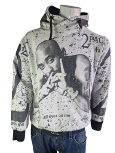 2Pac Herren Hoodie Gr.XL Violento Kapuzenpullover all eyez on me Pullover - Bild 1 von 7