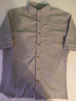 Camisa Wolverine Abotonada Grande Para Hombre Verde A Cuadros Foto 1 de 4