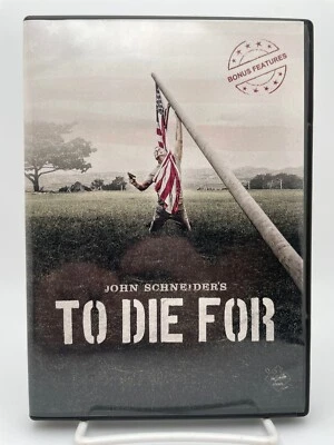 NEW JOHN SCHNEIDER'S TO DIE FOR DVD 2022 MOVIE SCHNEIDER OF DUKES OF HAZARD Foto 1 de 2