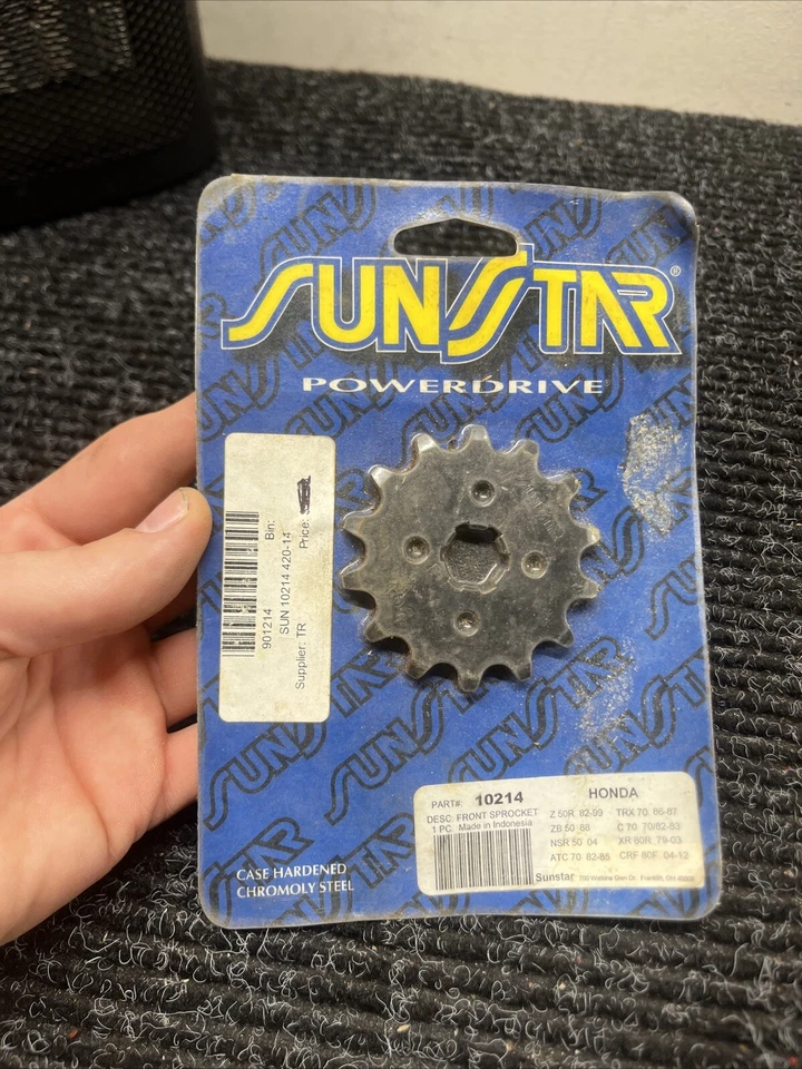 Piñón contraeje Honda Z50 XR80R TRX70 ZB50 NSR50 ATC70 CRF80F Foto 1 de 3