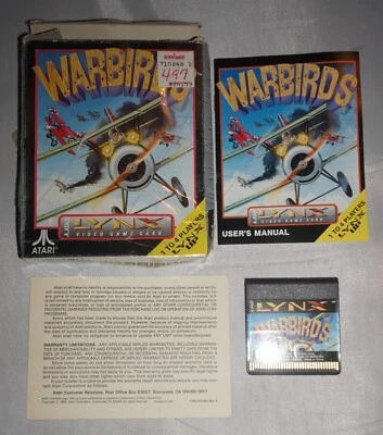 Warbirds (Atari Lynx) Complete In Box  - Image 1 of 4