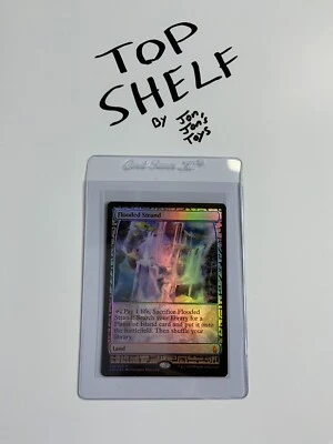 MTG FLOODED STRAND - Zendikar Expedition - Foil - ENG - Top Shelf Mint - Image 1 of 2