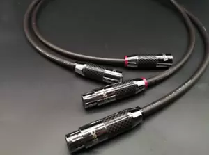 1 coppia Furutech puro rame XLR cavo di interconnessione audio chiaro suono caldo - Foto 1 di 2