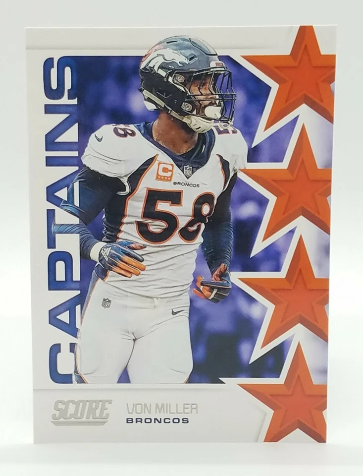 2019 Score Panini Von Miller Captains #C-7 Denver Broncos 🔥🔥 - Image 1 of 2