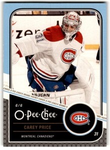 2011-12 O-Pee-Chee Carey Price #279 Montreal Canadiens