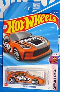 Hot Wheels 2025 Compact Kings #79 Toyota GR86 Cup Mtflk Orange w/ 10SPs - Picture 1 of 2
