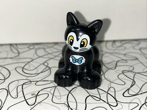 Lego Duplo Disney Figaro Minnie Mouse Black Cat Mini Figure W/ Blue Bowtie 10873 - Picture 1 of 5
